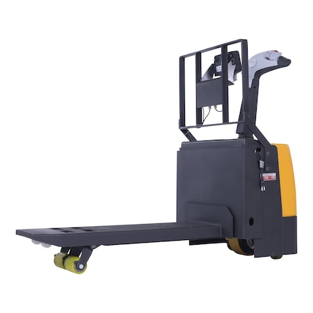 Vestil Steel Electric Pallet Truck Single Fork 40 In. Length With Scale 2,600 Lb. Capacity, Black EPT-SF-1240-26-SCL